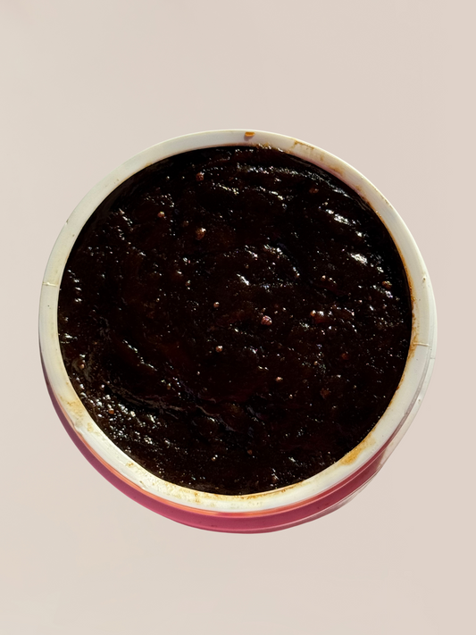 Fresh African Black Soap with Papaya & Turmeric- 500g