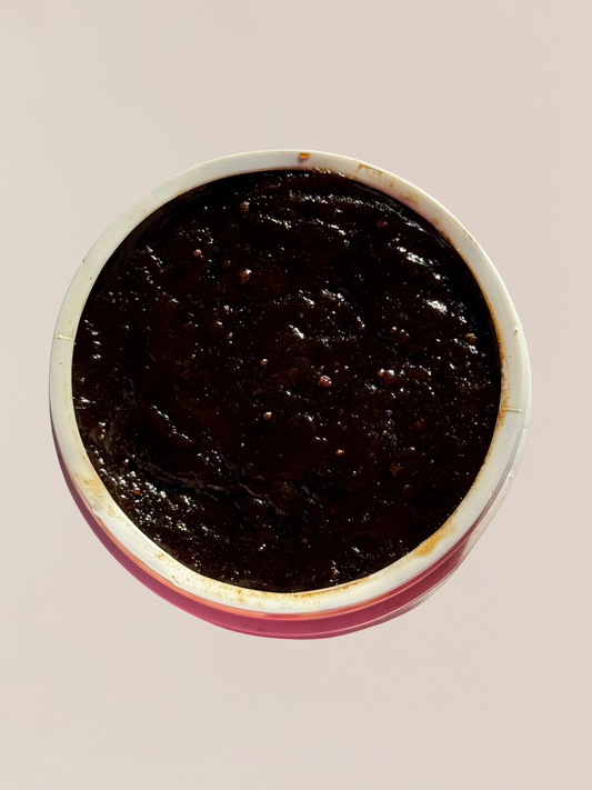 Fresh African Black Soap with Cocoa- 500g- 100% Natural